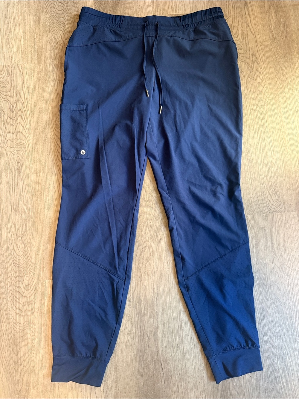 Barco Uniforms Navy Drawstring Joggers with Side Pocket